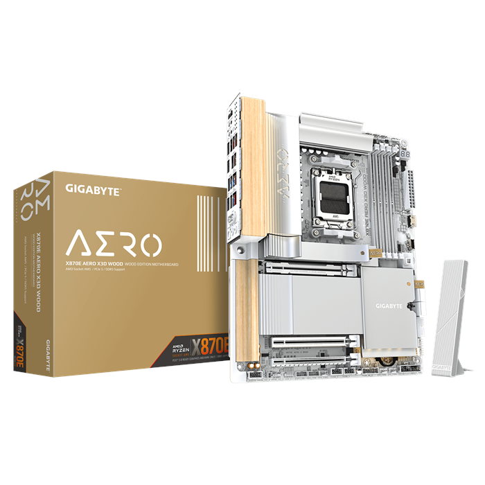 مادربرد گیگابایت مدل X870E AERO X3D WOOD AM5